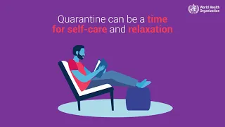 Quarantine can be a time for self-care and relaxation