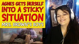 Mrs. Brown's Boys - Agnes Gets Herself into a Sticky Situation  -  REACTION