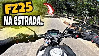 VIAGEM DE FAZER250 2022 PRETA FOSCA | Yamaha Fz25