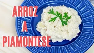 ARROZ A PIAMONTESE SUPER FÁCIL