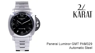 PANERAI LUMINOR GMT PAM329