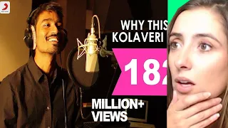 WHY THIS KOLAVERI Di | Dhanush | Anirudh | Music Video REACTION