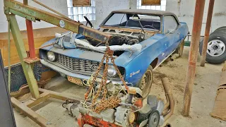 BARN FIND 1969 Z/28 Camaro sitting since 1979!