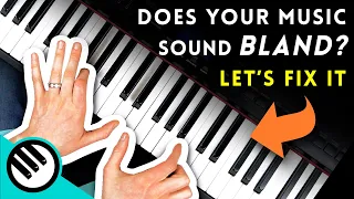 HOW TO WRITE SWEET MELODIES & BASS LINES (jazz piano lofi style)