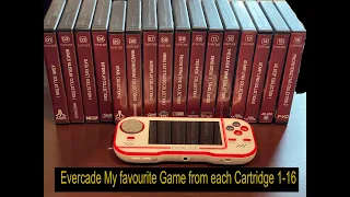 Evercade One Favourite Game from each Cartridge 1-16