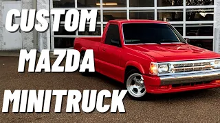 Custom 1990 Mazda B2200 Lowered MiniTruck