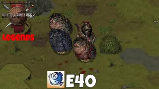 Battle Brothers - E40 Rock and a Hard Place - Legends Mod Solo Crusader!