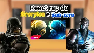 ˗ˋˏ Hashiras react rap do 🔥Scorpion🔥 e ❄️Sub-zero❄️(Rivais!) (Mortal Kombat) ˎˊ˗