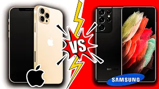 iPhone 12 Pro VS Galaxy S21 Ultra Samsung | Cual Es Mejor Para 2023? 🤔😱