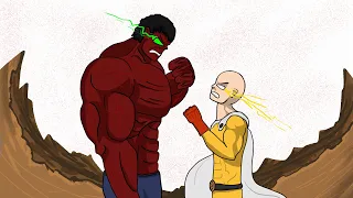 Hulk Vs Saitama | Epic fight | Fan animation