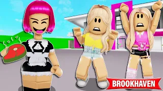 A BABÁ MALUCA APRONTOU TODAS! BROOKHAVEN 🏡RP : Historinha de Roblox