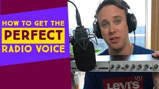 How to Get a Radio Voice (That sounds AMAZING)