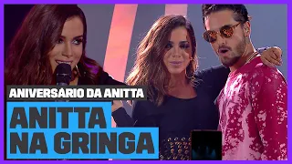 Anitta canta 'Sim ou Não', 'Chantaje' e mais hits da gringa com Maluma, Diplo e + | Niver da Anitta