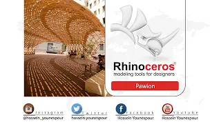 Rhino Tutorial for Architects : how to quickly pawion in Rhinoceros.