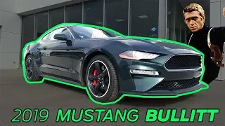 2019 Mustang BULLITT   |  Walk Around, Features Review, Trivia!