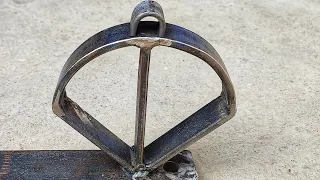 Very Simple Techniques For Round Pipe Bending / Amazing And Easy Bending ideas For Steel Pipe
