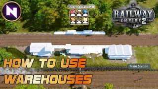 How To Use WAREHOUSES Effectively | 03 | Railway Empire 2 | Lets Try