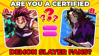 Ultimate Demon Slayer Quiz | Only True Demon Slayer Fans Can Perfect This Quiz | ANIME QUIZ🎮