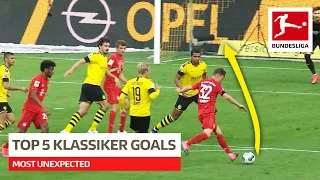 Most Unexpected Goals in Der Klassiker - Borussia Dortmund vs. FC Bayern München