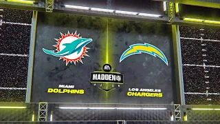 Madden NFL 24 | Miami Dolphins vs Los Angeles Chargers - Week 1 Simulation - PS5 Gameplay