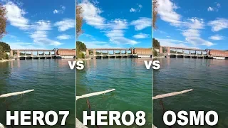 GoPro HERO8 Black vs. GoPro HERO7 Black vs. DJI Osmo Action (HyperSmooth 2.0, Audio, Photos & More)