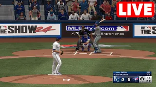 MLB LIVE🔴 Kansas City Royals vs Toronto Blue Jays - 29th April 2024 | MLB Full Game - MLB 24