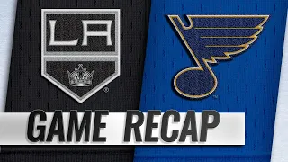 Petersen earns first shutout to lead Kings by Blues