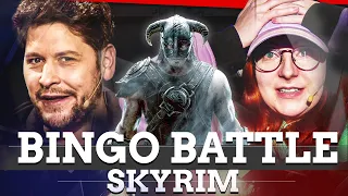 Wer ist besser in den ABSURDEN Aufgaben SKYRIMs? | Bell vs. Lars | BINGO BATTLE