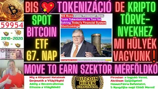 Bitcoin Hírek (2089) - BIS: A Tokenizáció Hasznos🧐DE Új Kripto Törvények Írásához MI Hülyék Vagyunk❗