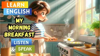 Healthy and Quick Breakfast for The Week | Learn English through Stories|Speaking and Listening