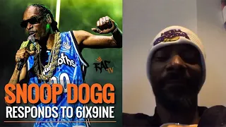 SNOOP DOGG RESPONDS TO 6IX9INE'S INSTAGRAM "SNITCH" ALLEGATION!