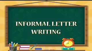 informal letter class 3 | step by step letter writing