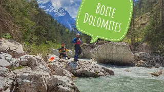[Kayaking in the Dolomites] - Back on the Boite