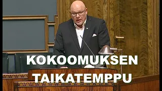 Kummelia, tai Pirkka Pekka Peteliusta ja Aake Kallialaa parhaimmillaan..
