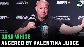 Dana White goes off on Shevchenko/Grasso judge: “The craziest s**t I've ever seen in my life”