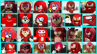 Sonic The Hedgehog Movie - Knuckles Uh Meow All Designs Compilation