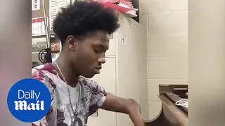 Teen Born With Four Fingers Plays Original Song on Piano