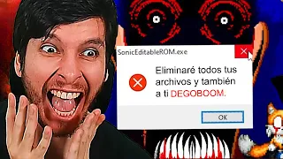 SONIC ENTRÓ en MI COMPUTADORA Y ME HABLA !! (SONIC.EYZ) - DeGoBooM