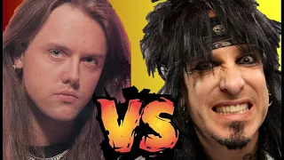 Metallica Motley Crue Feud: Lars Ulrich vs Nikki Sixx