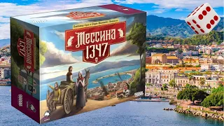 Мессина 1347 I Играем в настольную игру. Messina 1347 board game.
