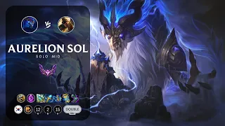 Aurelion Sol Mid vs Akshan - KR Master Patch 13.3