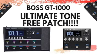 BOSS GT-1000 Ultimate Tone - Free Download