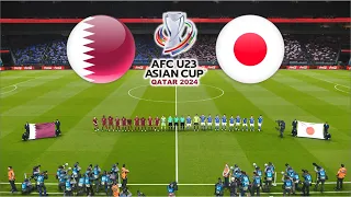 U-23 QATAR vs U-23 JAPAN | QUARTER-FINAL AFC U23 ASIAN CUP 2024