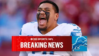 Lions sign OT Penei Sewell to 4-year, $112M EXTENSION | Breaking News | CBS Sports