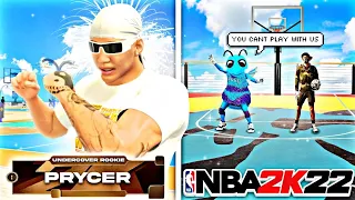 I Went UNDERCOVER As a RANDOM Level 1 Rookie in NBA 2K22..