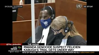 Rwandan genocide suspect Felicien Kabuga pleads not guilty at UN court