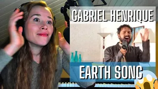 Finnish Vocal Coach Reaction: Gabriel Henrique - Earth Song (CC)