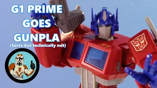 BUILD YOUR OWN OPTIMUS! | Flame Toys Transformers G1 Model Kit Optimus Prime | Jcc2224 Review