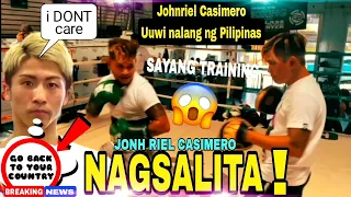 John Riel Casimero Sayang lang ang Paghahanda | Naoya Inoue Takot sa Angas ng pinas