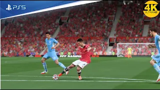 FIFA 22 Gameplay - Manchester United vs Manchester City | PS5 Gameplay 4k UHD